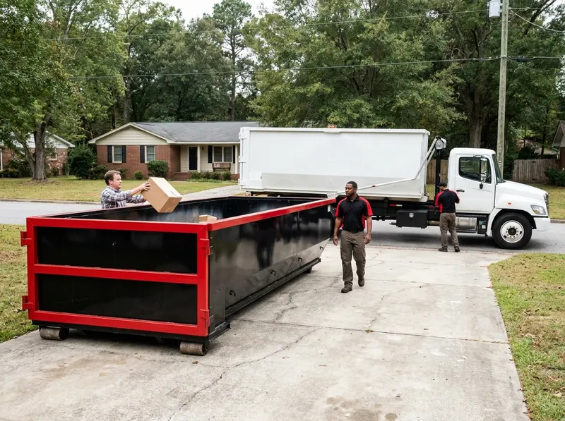 Residential Dumpster Rental in Columbia, SC